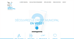 Desktop Screenshot of credit-municipal-strasbourg.fr